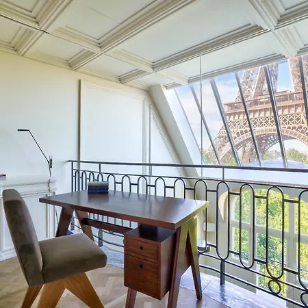 Luxury Duplex - 4bdr 8p-tour Eiffel- Bail Mobilite Apartment Paris